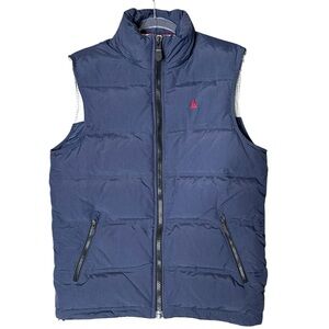 Musto Ocean Outfitters Men’s Navy Puffer Vest. Size Medium